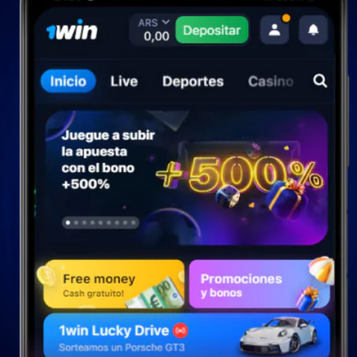 Inicie el programa 1Win